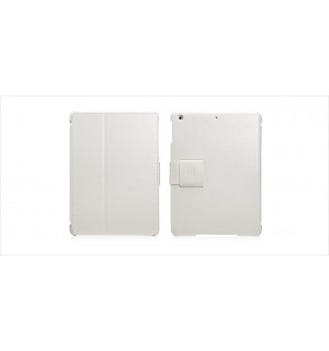 Ipad white leather cases